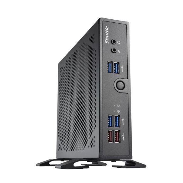 Shuttle Barebone DS50U5 Black (Core i5-1335U) fanless Fanless 24-7 ready, w/o WLAN